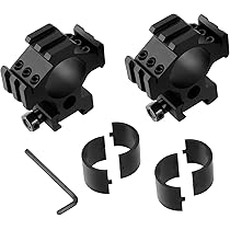 Amazon | FOCUHUNTER 30mm 25.4mm ライフルスコープ サイト マウント