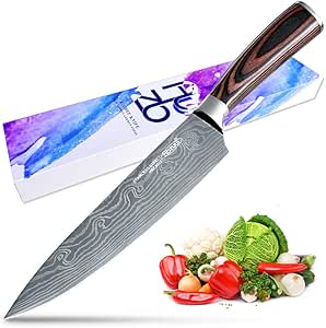 Amazon｜Abzuui 包丁 牛刀 シェフナイフ ほうちょう 万能包丁 料理 