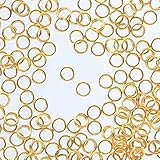 ファイニエ 二重丸カン ゴールド 4mm 500個 2重 マルカン パーツ キーホルダー 金具 アクセサリー 接続金具 AP1954