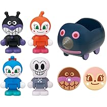 Amazon | アンパンマンはじめてハウスドール もぐりんで出発! ばいきん