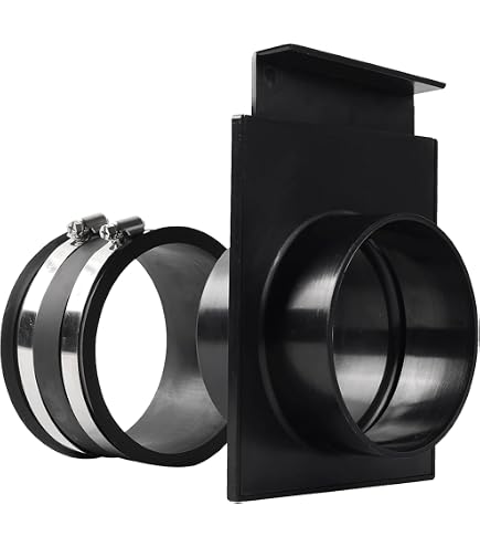 POWERTEC 4-Inch Aluminum Blast Gate 6-Pack – For Dust Collectors & Shop Vacs