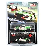MINI GT 1:64 スケール アメリカ MiJo Toys 限定 NSX GT3#30 24HR SPA CASTROL - LHD ホンダ NSX GT3#30 24HR スパ カストロール 左ハンドル仕様 MGT00051 -MJ [並行輸入品]