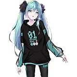[MZYSTJ] Miku 初音ミク 印象パーカー セット コスプレ衣装 男女兼用 秋冬服