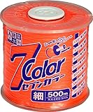 たくみ セブンカラー水糸 オレンジ 細 4806 500m