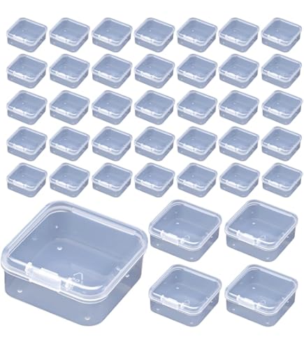 Amazon.co.jp: heizi プラスチックケース 40個セット 小物ケース 小物