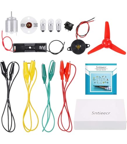 E-outstanding Physics Circuit Learning Kit - Simple Electrical Experiments For Kids