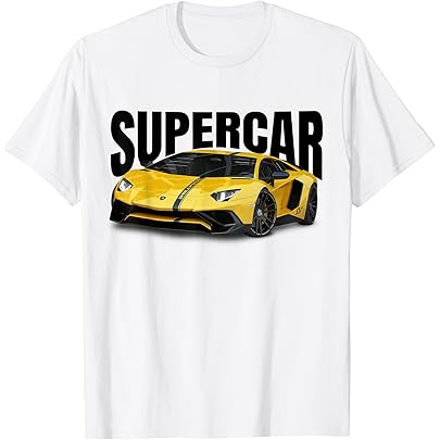 ◇レア SUPERCAR スーパーカー バンド Tシャツ Amazon | スポーツカーファンに最適なスーパーカーTシャツ。 Tシャツ