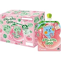Amazon.co.jp: Qoo (クー) ぷるんぷるん 5種×各6本セット ぶどう