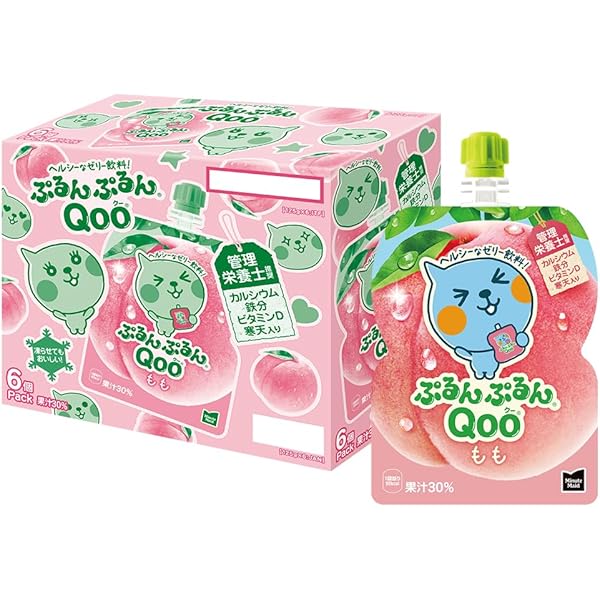 ぷるんぷるんQoo　24箱 ミニッツメイド ぷるんぷるんQoo（クー） りんご ケース