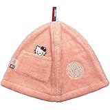 [SAUNA VIBES] [サウナバイブス]サウナハット サンリオキャラクターズ コラボ 女性に人気 のぼせ防止 髪の傷み防止 キーポケット付き 今治タオル認定 メンズ レディース