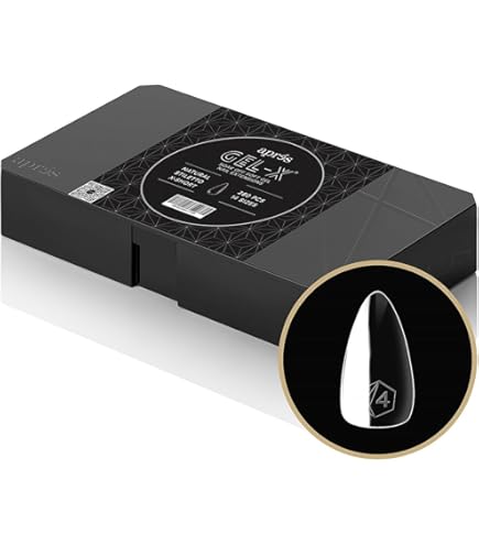 Amazon | Apres ネイルジェルX ナチュラルラウンドエクストラショート