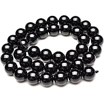 Amazon.co.jp: 【 福縁閣 】黒水晶（モリオン）AA 8mm 1連（約