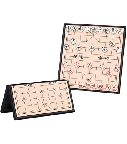 Amazon | 中国将棋 セット 象棋 棋將 カートン シャンチー マグネット