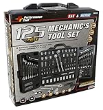 Wilmar W1525 Performance Tool 125-Piece Mechanics Tool Set [並行輸入品]