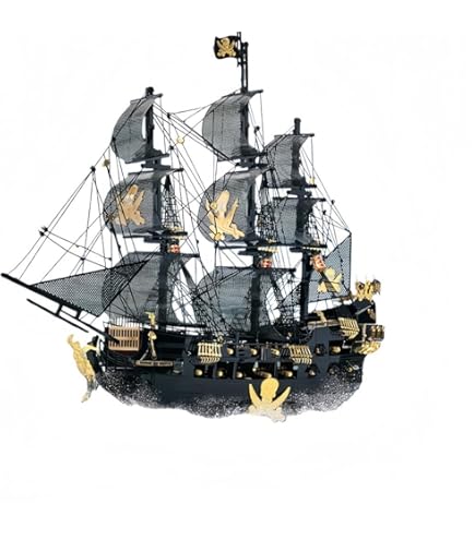 Amazon | 1/50 スケール ブラックパール号 木製モデルキット