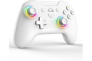 Switch コントローラー 自動連射機能 背面ボタン付き マクロ機能 Bluetooth接続 6軸ジャイロセンサー 7色RGBライト 1000mAhバッテリー 長時間使用 4段階HD振動 Switch1/Switch2/Android/PC（有線）/iOSに対応 日本語取扱説明書付き PeriphX スイッチ プロコン 全機能搭載 洗練されたデザイン かわいい配色