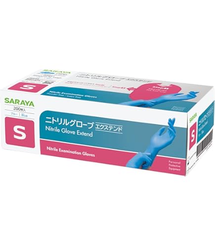 Amazon.co.jp: サラヤ ハイブリッドグローブさくら XS 1ケース(150枚