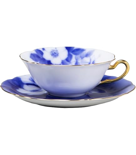 Amazon | 大倉陶園 The Okura ブルーインペリアル カップ＆ソーサー