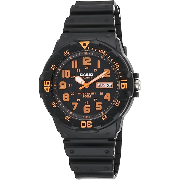 CASIO 腕時計 ウォーターレジスタント ブラック/オレンジ G-SHOCK BOX訳あり Gショック ジーショック 腕時計 オレンジ 黒