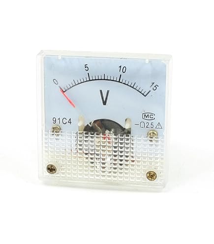 Amazon.co.jp: アナログメーター/直流電圧計30V 直流電流計20A DC