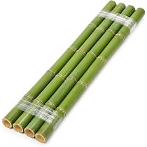 天然 竹 6本 お買い得セット （ Amazon.co.jp: 【国産天然竹】夏休み竹遊びキット 天然青竹 直径7cm
