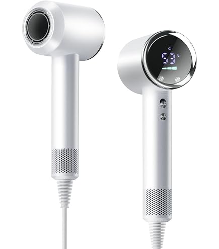Amazon | ドライヤー 大風量 【2026超高速&大風量モデル 風温可視化
