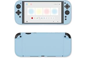 GeekShare Hard Case Compatible with Switch 2 (2025), Anti-Scratch Protective Cover for Switch Console and Grip Joy Controller, Blue