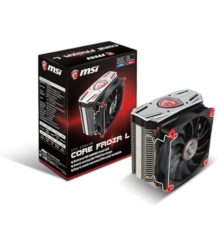 Amazon | MSI CORE FROZR XL [TDP250Wに対応するデュアルファン