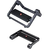 サンワダイレクト フットレスト デスク下 折りたたみ 高さ3段階 角度無段階 耐荷重10kg 足置き台 100-FR022