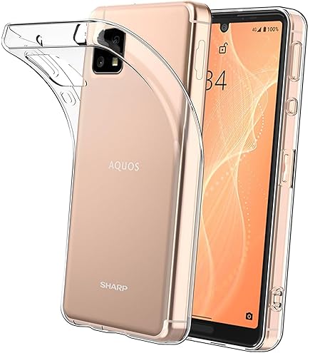 AQUOS sense4 lite　クリアカバー付き AQUOS sense4 SH-41A lite SH-RM15 sense SH-53 4 SoftBank