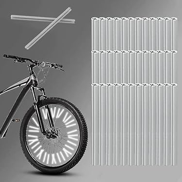 自転車 リフレクター 反射版 【３６本入り 大容量】 Amazon | 自転車 リフレクター フラッシュ 反射 スポーク