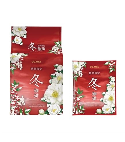 Amazon.co.jp: 小川珈琲 期間限定 春珈琲ドリップコーヒー 9杯分 ×3個