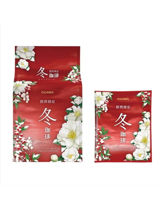 Amazon.co.jp: 小川珈琲 期間限定 春珈琲ドリップコーヒー 9杯分 ×3個