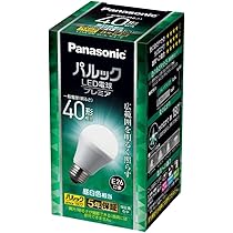 ゆっこ Panasonic LED電球40形10個 Amazon | パナソニック パルック LED電球 口金直径26mm プレミア