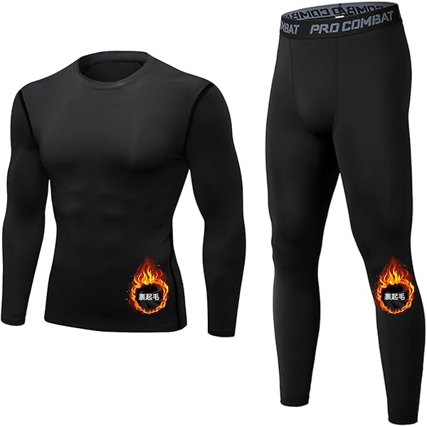 Amazon.co.jp: [XiXiV] 裏起毛 スポーツインナー 上下セットメンズ