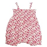 PETIT BATEAU【プチバトー】 BABY ノースリーブ ショートロンパース 12459 15（並行輸入品） (18M)