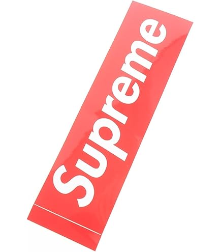 Amazon.co.jp: SUPREME(シュプリーム)ステッカー ボックスロゴ：5枚 