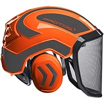 Amazon.co.jp: Pfanner Protos 一体型の森のヘルメット (オレンジ 