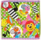 Sassy プリント・ウォッシュタオル ミュージックフレンズ/箱入/SA1504【お風呂・プール】NZSA93004