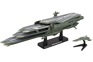BANDAI SPIRITS(バンダイ スピリッツ) 宇宙戦艦ヤマト2199 1/1000スケール ガイペロン級多層式航宙母艦<バルグレイ> 色分け済みプラモデル