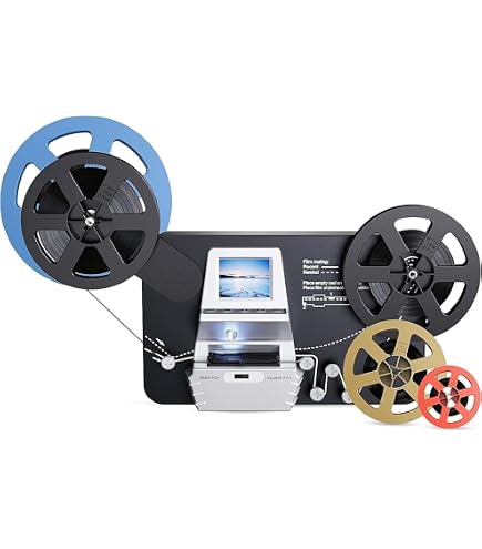 Amazon | 8mm & Super 8フィルムからデジタルコンバーター、2.4インチ