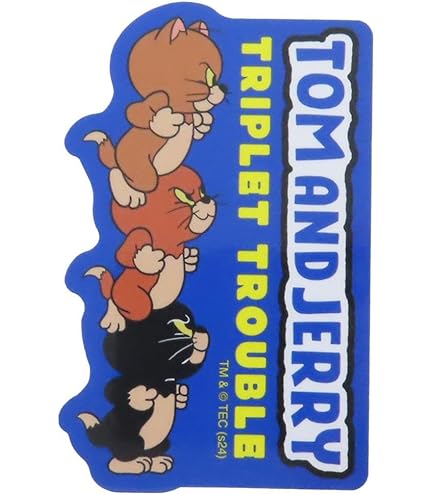 Amazon.co.jp: トムとジェリー クリスタルステッカー 防水シール Amazon.co.jp: トムとジェリー クリスタルステッカー 防水シール