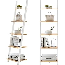 本棚　オープンラック　おしゃれ　5段ラック　木目調　送料無料　組立簡単 ANDWINT 収納棚 オープンシェルフ 飾り棚 5段ラック 棚ラック