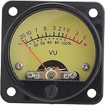 ステレオVUメーター（丸型コンパクトタイプ） ステレオVUメーター（丸型コンパクトタイプ）