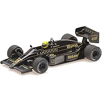 ミニチャンプス ロータス ルノー 98T A.セナ 1986 ウェザリング仕様 ミニチャンプス 1/43 ロータス ルノー 98T アイルトン・セナ