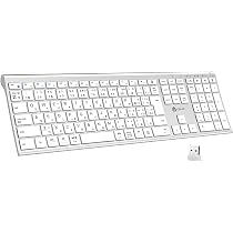 Amazon | iClever キーボード ワイヤレス Bluetooth 2.4GHz JIS日本語