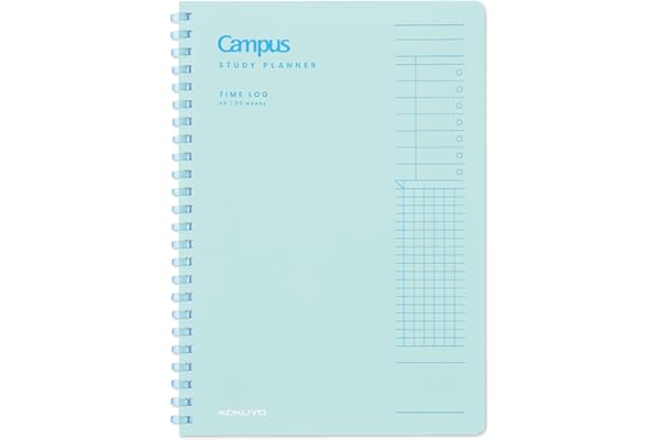 コクヨ キャンパス 時間管理がしっかりできる スタディプランナー TIME LOG A5 グリーン AMス-SY131TL-G