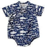 mother goose (マザーグース ) 甚平グレコ (70～80cm) キムラタンの子供服 (11861-181b) ネイビーブルー 70