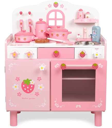 Amazon | マザーガーデン おままごと セット 木製 野いちご スウィート 