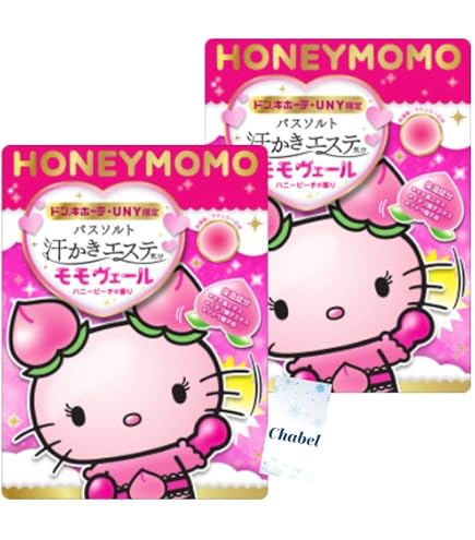 Amazon | 汗かきエステ モモヴェール, ハニーピーチの香り×2袋セット